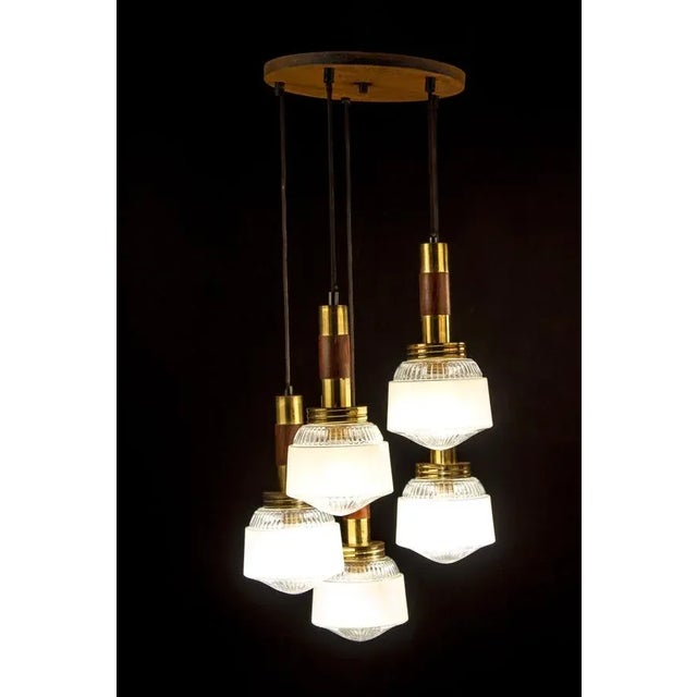 Modern Cascade Chandelier, 1970 For Sale - Image 10 of 13