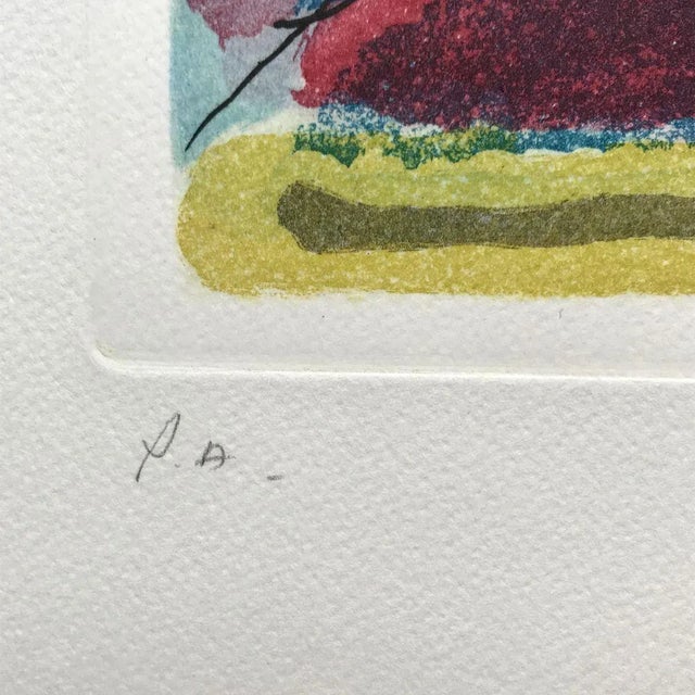 Guillaume Corneille, Composition, Aquatint, 20th Century For Sale - Image 6 of 10