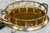Metal Made in India Solid Brass Bamboo Motif Petite Serving Tray For Sale - Image 7 of 15