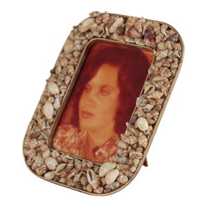 Mid-Century Seashell Photo Frame 7x5.5