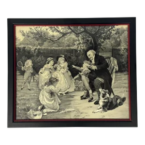 Early 20th Century Large Silk Stevengraph