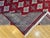 Red Red Pakistani Bokhara Tekke Rug For Sale - Image 8 of 10