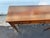 Late 20th Century Custom Made Mahogany Hepplewhite Style 3 Drawer Console Table For Sale - Image 4 of 18
