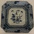 Antique Japanese Blue and White Octagonal Plate With Floral Design For Sale - Image 13 of 18