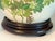 Ceramic Pair of Chinese Famille Rose Chinoiserie Porcelain Handpainted Ginger Jar Table Lamps, Pink and Green Floral With Birds and Calligraphy For Sale - Image 7 of 18