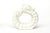 Off-white Vintage Coastal Porcelain Seahorse Napkin Rings, 1950's, Set of Six For Sale - Image 8 of 10