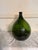 French Country Large Antique Green Demijohn For Sale - Image 3 of 5