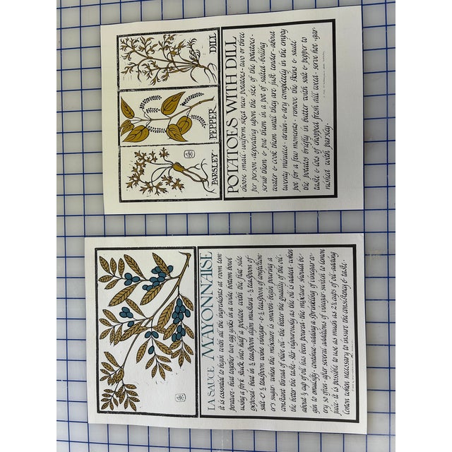 Mid 20th Century Calligraphed Prints by David L. Goines - Set of 16 For Sale - Image 14 of 14