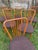 Vintage Wooden Chairs in the style of Charles Ramos, 1950s, Set of 6 For Sale - Image 3 of 9