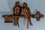 Brown Antique Black Forest Carved Wood Wall Key Holder with Swallow Birds, ca. 1910s For Sale - Image 8 of 18