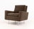 Late 20th Century Mid-Century Modern Chenille Upholstered Easy Chair For Sale - Image 5 of 7