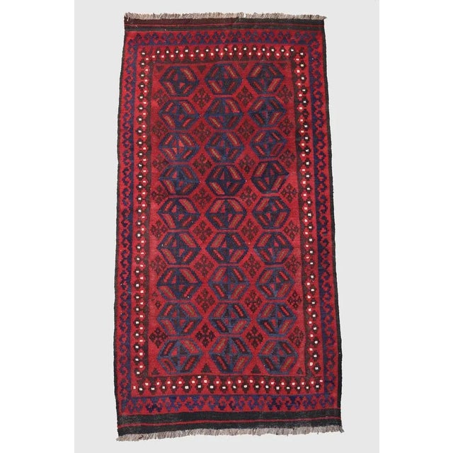 Vintage Handwoven Afghan Kilim Rug, 1980s For Sale - Image 11 of 11