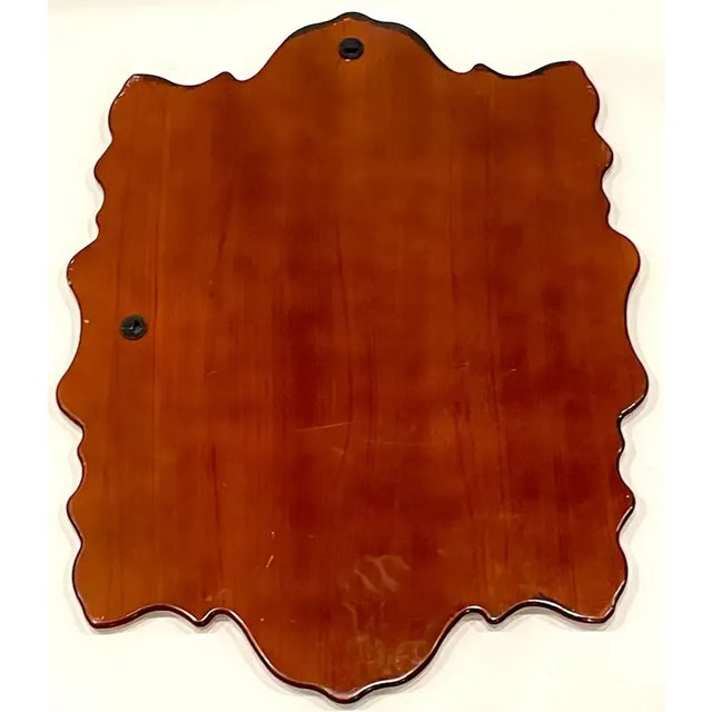 Late 20th Century Italian Sterling Silver Neoclassical Style Wall Mirror For Sale - Image 9 of 10