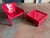 Red Fiberglass Coffee Table, 1960s For Sale - Image 6 of 8