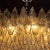 Late 20th Century Modernist Smoked Topaz Chandelier With Chrome Fittings, in the Manner of Venini For Sale - Image 5 of 8