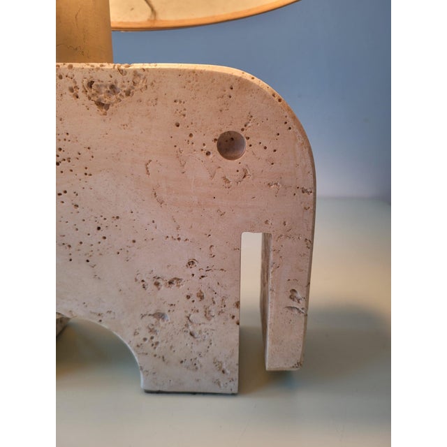 Brown Sculptural Elephant Table Lamp from F.lli Mannelli, Florence, Italy, 1970s For Sale - Image 8 of 18