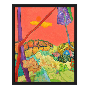 1980s The Sun Looks for the Moon, Morris Barazani