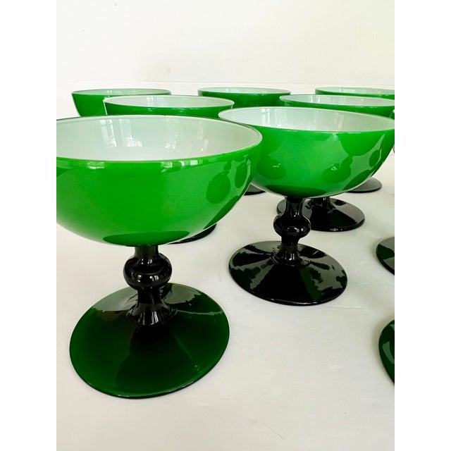 Carlo Moretti Carlo Moretti Italian Cased Glasses - Set of 12 For Sale - Image 4 of 9