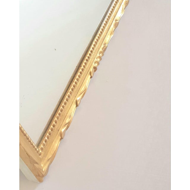 Louis XVI Style Gilt Mirror, 1950 For Sale - Image 4 of 11