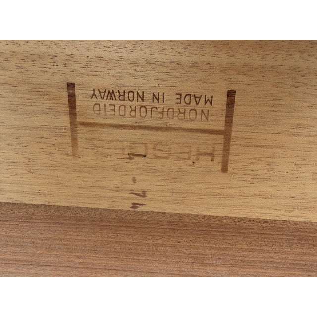 1960 Heggen Norwegian Teak Side Table For Sale - Image 11 of 11
