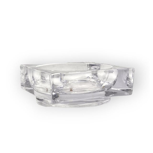 Molded Crystal Ashtray friom Sevres France, 1970s For Sale - Image 15 of 18