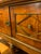 Early 19th C. French Empire Mahogany & Brass Cabinet, Faux-Marble Top For Sale - Image 9 of 14