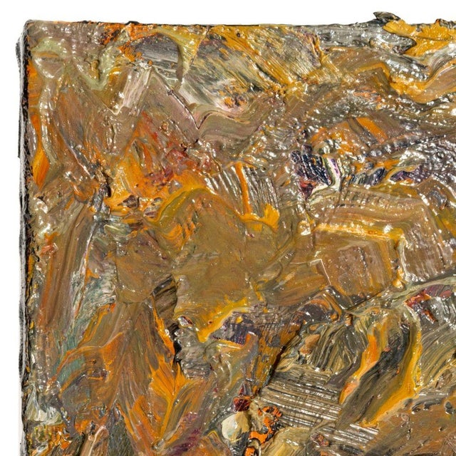 Contemporary Andy Miller Abstract Composition Oil on Canvas For Sale - Image 3 of 6