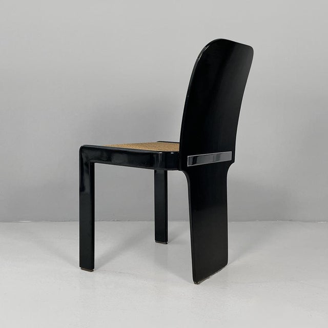 1970s Italian Modern Chairs attributed to Pierluigi Molinari for Pozzi, 1970s, Set of 4 For Sale - Image 5 of 18