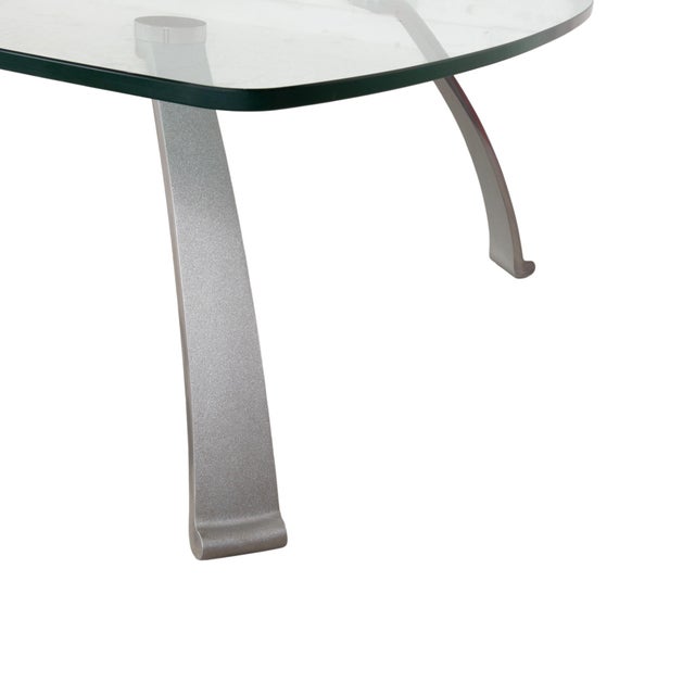 5021 Glass Coffee Table in Silver from Rolf Benz For Sale - Image 5 of 16