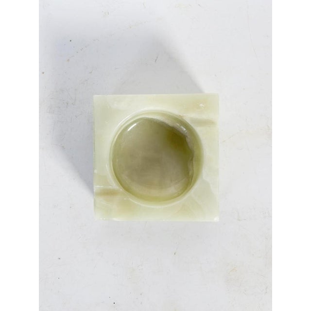 Green Onyx Ashtray, France, 1950s For Sale - Image 3 of 13