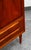 Mid Century Danish Cabinet Highboy Solid Teak Denmark Drawer Sliding Doors Shelf For Sale - Image 9 of 12
