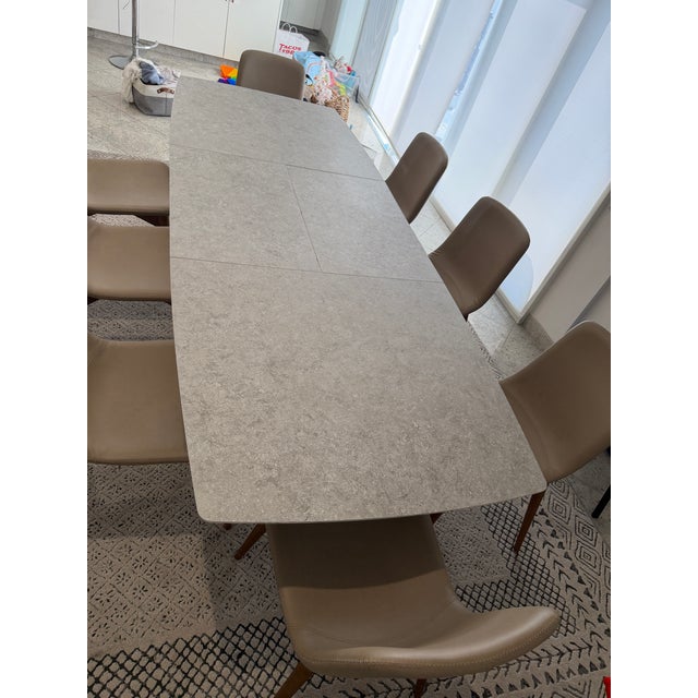 BoConcept Alicante Table With Supplementary Tabletop For Sale - Image 4 of 6