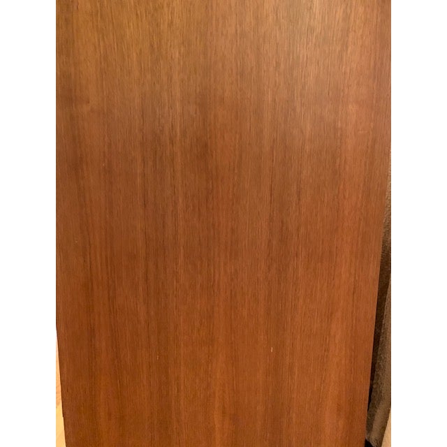 1950s Ramseur Mid Century Modern 5 Drawer Dresser W Glass Top For Sale - Image 10 of 18