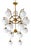 White Glass Sphere Pendant Light, 1980s For Sale