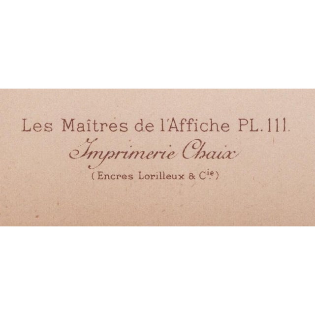 Maurice Réalier-Dumas, Champagne Jules Mumm & Co. from Les Maîtres de L'Affiche, 1898, Original Lithograph For Sale - Image 9 of 12