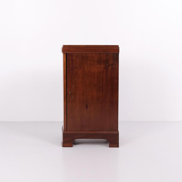 Vintage Bedside Tables in Mahogany, 1920s, Set of 2 For Sale - Image 11 of 13