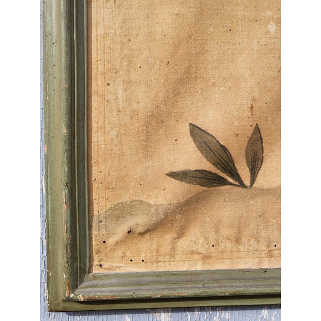 Bird Wallpaper Panel, Turin or China, 18th-19th Century For Sale - Image 9 of 14