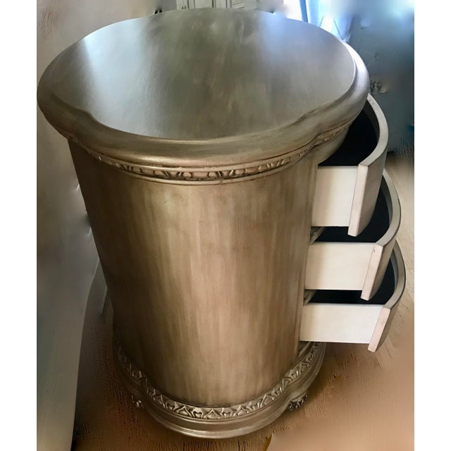 1990s Thomasville 3 Drawer Nightstand | Chairish