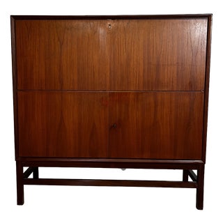 Scandinavian Secretary Desk in the Style of Marian Grabinski for Ikea, 1960s For Sale