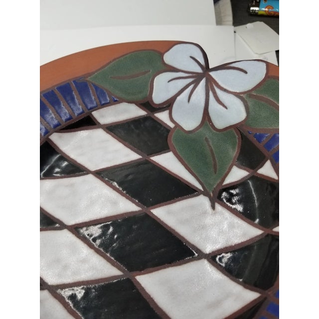 American 1970s Neuwirth Leaf Figural Serving Platter, Made in Portugal For Sale - Image 3 of 4