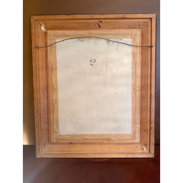 Art Deco Louis Icart "Parasol" Backlit Glass Panel Ca. 1928 For Sale - Image 16 of 16