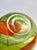 Vintage Italian Green and Orange Murano Glass Vase from Fratelli Toso, 1980s For Sale - Image 12 of 13
