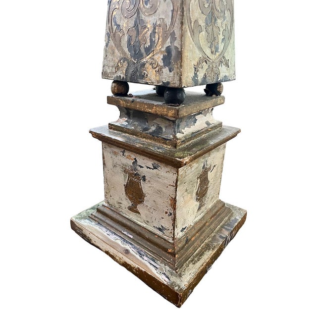 Italian Pair of Vintage Florentine Table Lamps For Sale - Image 3 of 4