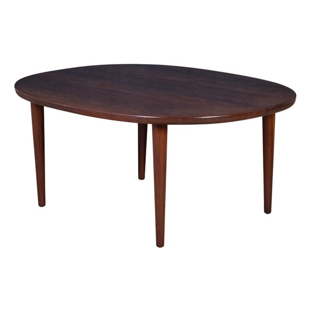 Oval Coffee Table from Odense Møbelfabrik, 1960s For Sale - Image 11 of 11