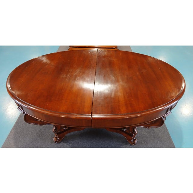 Brown Oval Basket Table, 1960s For Sale - Image 8 of 9