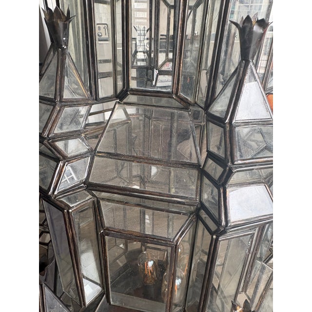 1970s Extra Large Moroccan Chandelier For Sale - Image 13 of 18