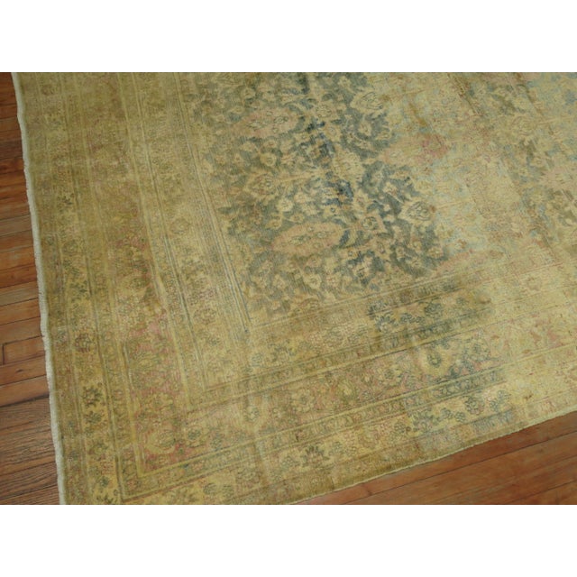 Antique Zabihi Collection Khorassan Rug - 8' x 11'8" For Sale In New York - Image 6 of 12