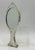 1970s Emilia “Mimi” Castillo Taxco Malachite Silver Plate Fish Hand Mirror, 1970s For Sale - Image 5 of 18