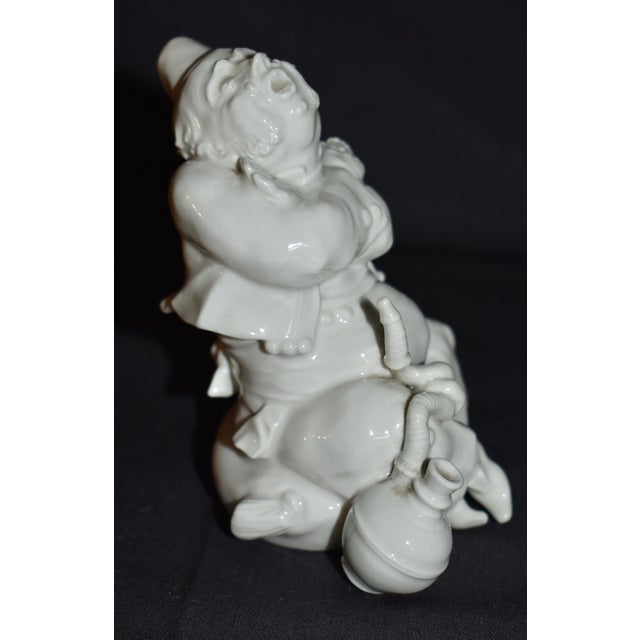 Vintage KPM Porcelain Chinese Blanc De Chine Figure For Sale - Image 11 of 13