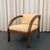 This Art Deco oak armchair was manufactured by the Modernage Furniture Company circa the 1930s. The design was highly...